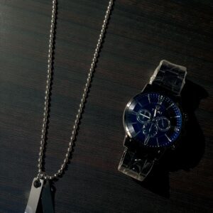 Men Stylish Black Watch